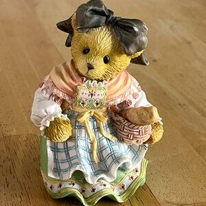 Cherished Teddies Claudette #197254 Friendship is Bon Appetit 1996 P Hillman